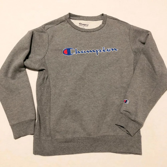 Champion Sweater Boys Girls Large Kids Size Crewneck - Picture 15 of 16